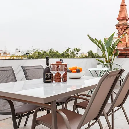 Fantastico Atico 2 Hab Gran Terraza Sevilla/Triana Exterior photo